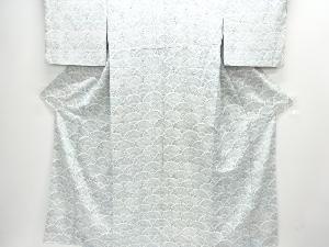 変わり青海波模様付け下げ小紋着物